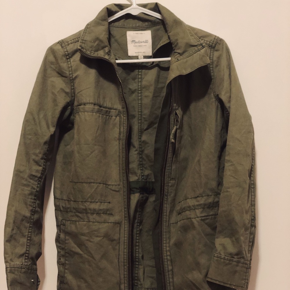 NEW MADEWELL UTILITY GREEN JACKET